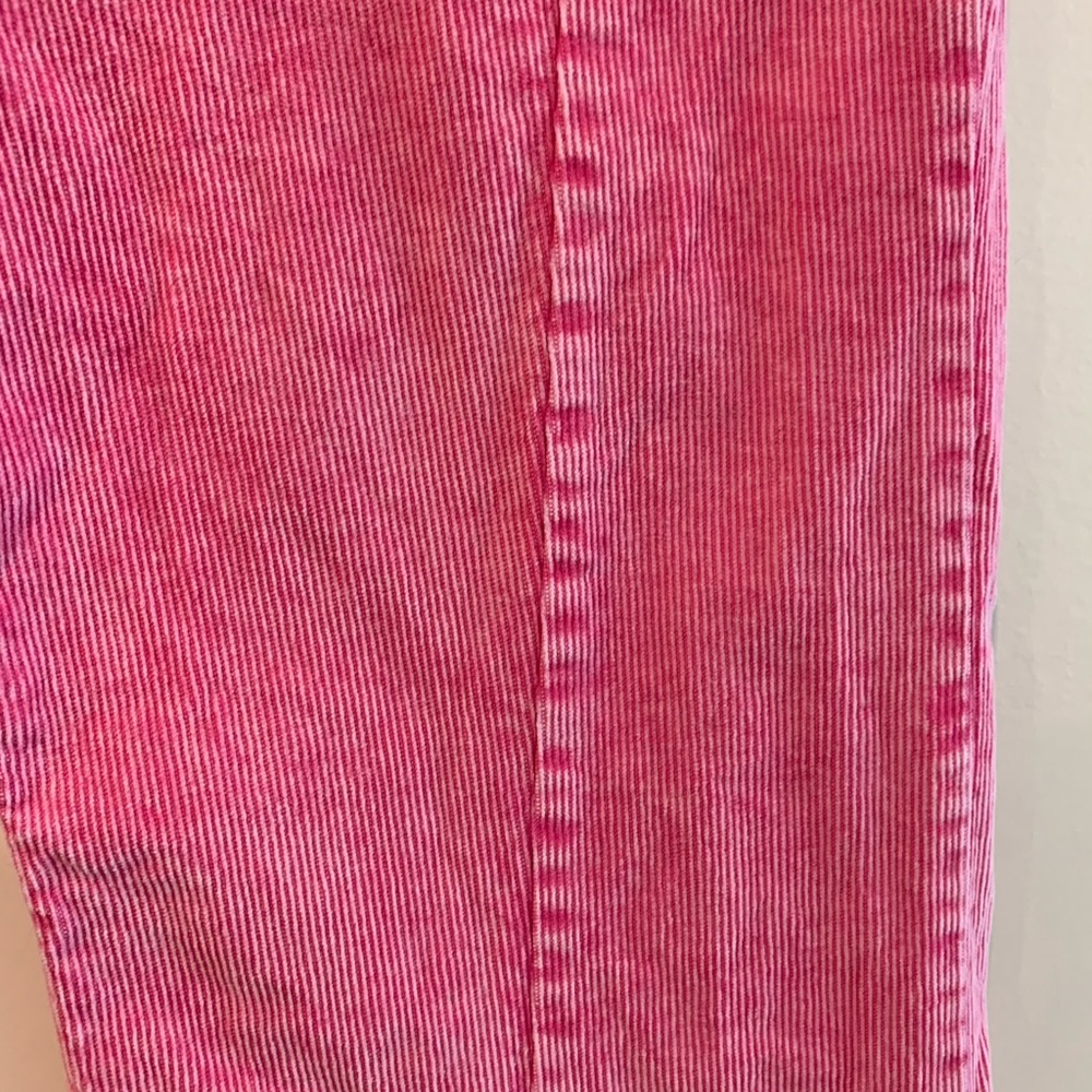 Urban Outfitters BDG Pink Corduroy Extreme Flare Pants Size 28 - Picture 5 of 10